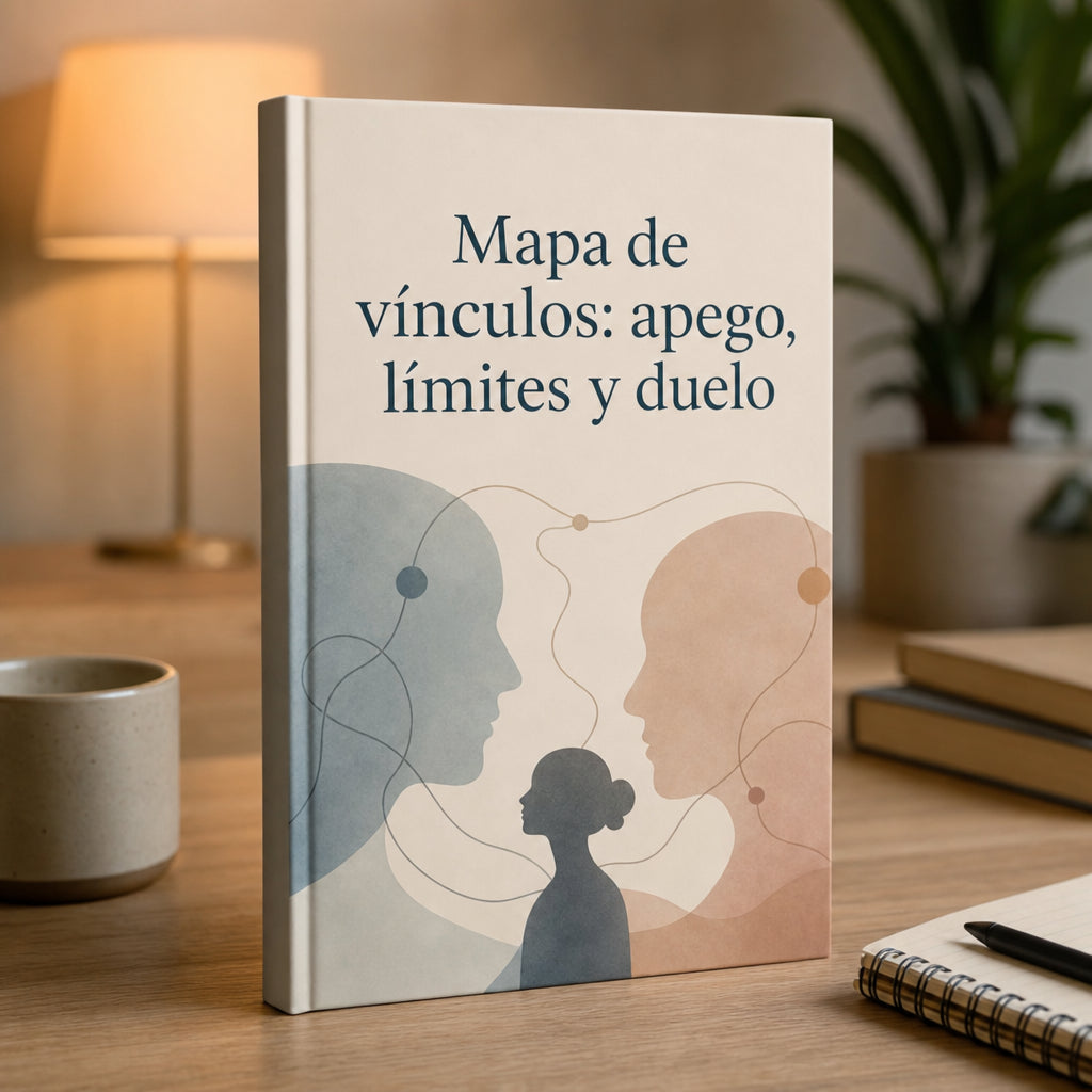 Portada de Mapa de vínculos: apego, límites y duelo
